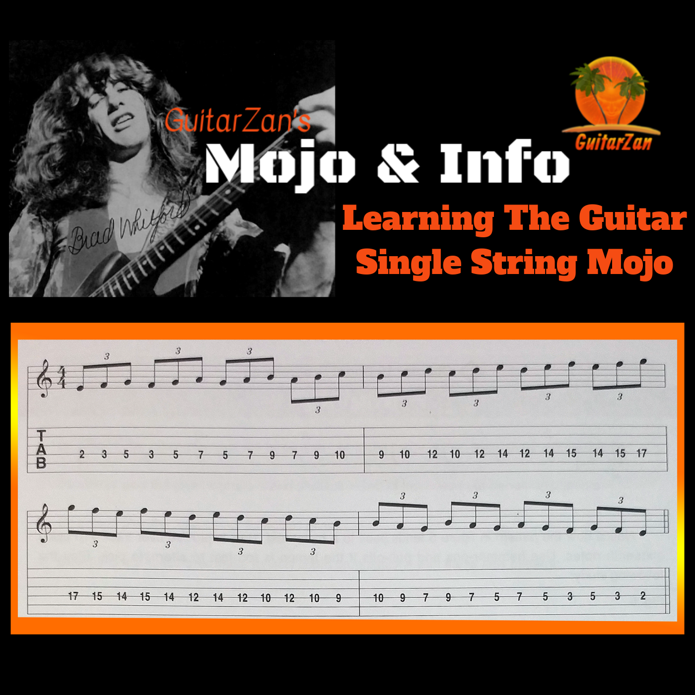 Learning The Guitar Single String Mojo
